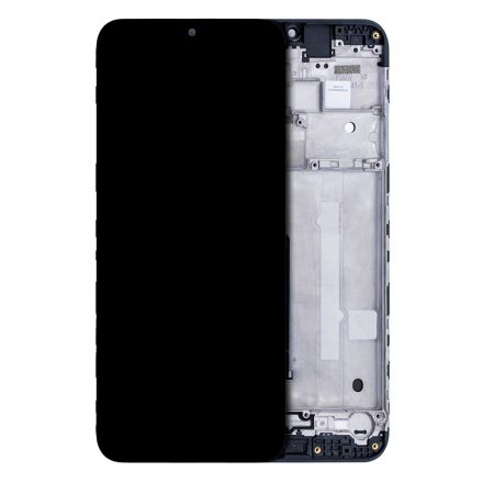 For Motorola Moto G9 Play XT2083 LCD Screen Digitizer Assembly with Front Frame - Black - High Quality