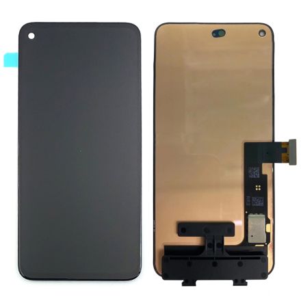 For Google Pixel 5 OLED Screen Digitizer Assembly - Black - OEM New