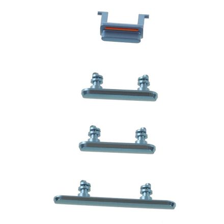 For Apple iPhone XR Side Keys Button Set - Blue