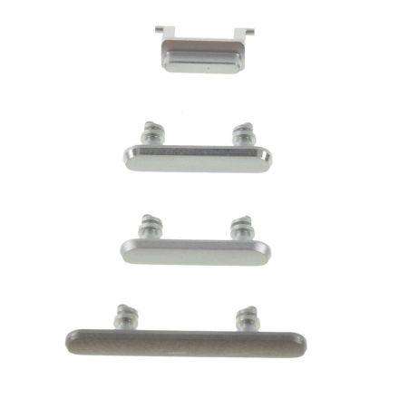 For Apple iPhone XR Side Keys Button Set - White