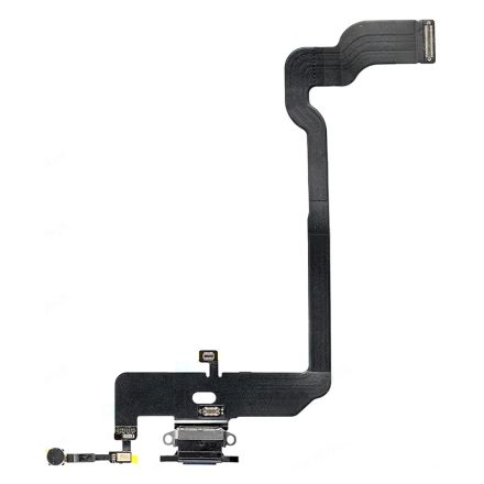 For iPhone XS Charging Port Flex Cable Ribbon - Black - OEM Refurbished