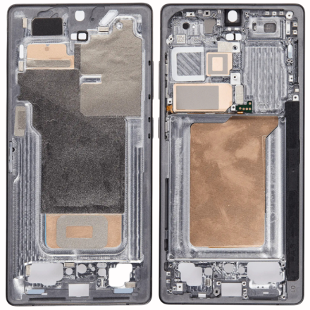 For Samsung Galaxy S25 Ultra 5G S938B Middle Frame Bezel Cover - Titanium Black