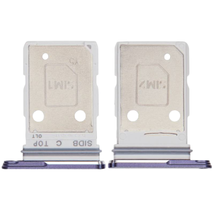 For Samsung Galaxy S26 S942 SIM Card Tray (Dual SIM) - Cobalt Violet