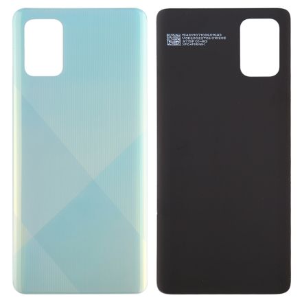 For Samsung Galaxy A71 SM-A715 Battery Cover - Blue - Samsung Logo