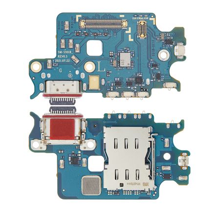 For Samsung Galaxy S22 5G S901B Charging Port with PCB Board