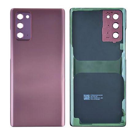 For Samsung Galaxy Note20 N980U/N980F Battery Cover with Small Parts - Bronze - Samsung Logo