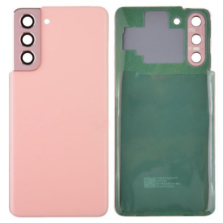 For Samsung Galaxy S21 G991/G991U/G991B Battery Cover with Small Parts - Pink - Copy