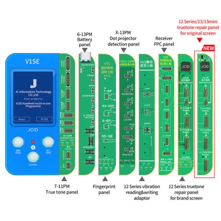 For JC V1SE 6-In-1 Mobile Phone Code Reading Programmer
