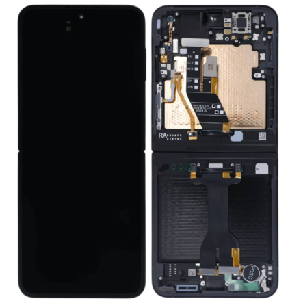 For Samsung Galaxy Z Flip7FE SM-F761 LCD Screen Assembly with Frame （Inner Screen) - Black
